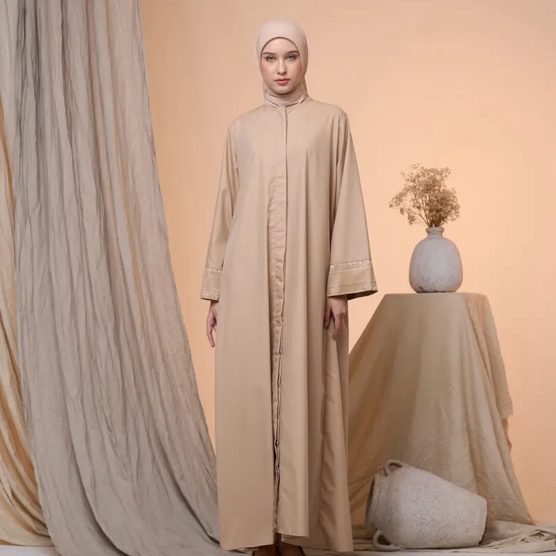 Raya Collection Raline by Mreen- Zayna Series- Dress Abaya Cotton Silk 5