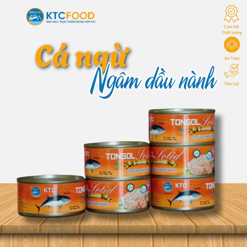 Combo 6 lon cá Ngừ Bò ngâm dầu, hàng Việt Nam chát lượng cao, có thể dùng ăn ngay hoặc làm nguyên liệu để chế biến các món ăn, tiết kiêm thời gian chi phí cho người dùng