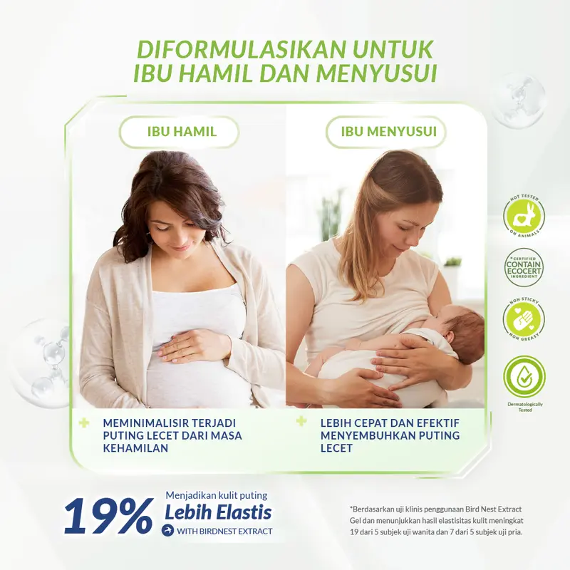 Nipple Serum BKA isi 10ml - Meminimalisir Puting Lecet | Perawatan Puting dari Masa Kehamilan 1