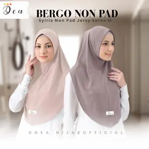 Bergo Instan Jersey Nonped //Hijab Syiria instan size M NONPED // Bergo Non Pet Antem Matt Jersey // Bergo instan Syiria jersey korea menutup dada // Bergo Viral