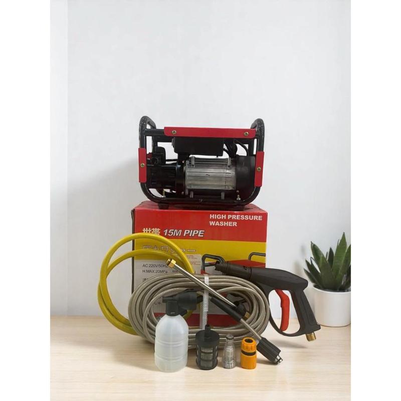 Máy rửa xe cao áp Kushima cho gia đình - Công suất mạnh mẽ - Bảo hành 12 tháng kéo dài.