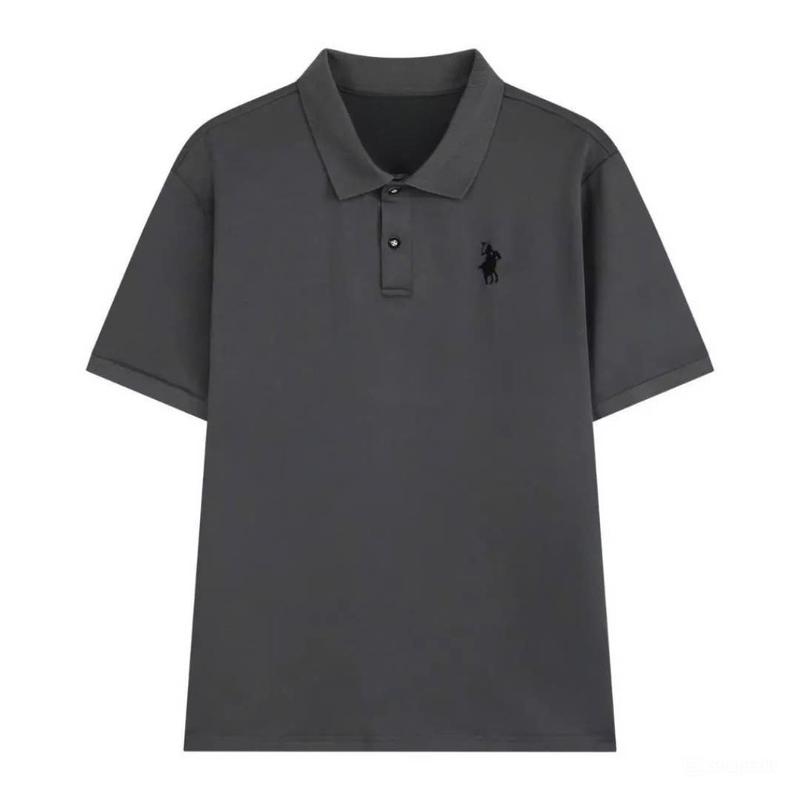  Áo Polo unisex MIKASA Thêu NGỰA  Chất Liệu Vải CVC Cao Cấp Thấm Mồ Hôi Áo Thun Nam Nữ Cổ Bẻ  Menswear 