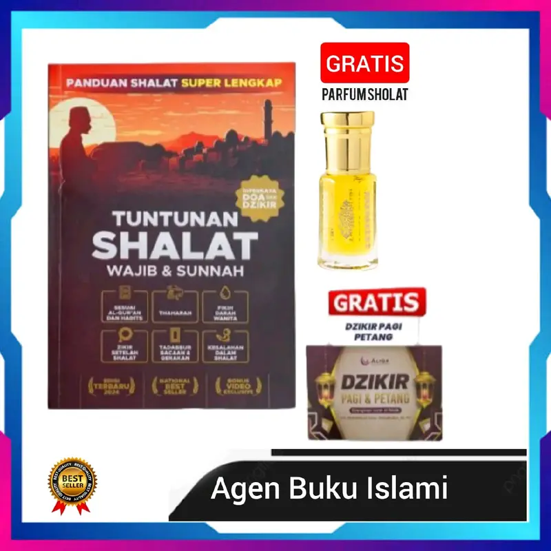 [ORIGINAL]Buku Tuntunan Sholat Wajib Sunnah Lengkap Best Seller 1