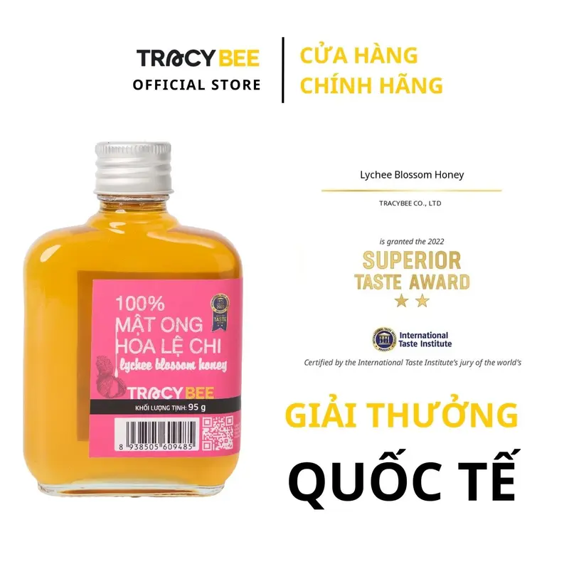 Mật Ong Hoa Lệ Chi Tracybee Tự Nhiên 95g - Chất Lượng Cao Cấp 2