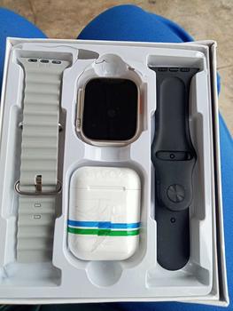 Product Review of [BELI 1 DAPAT 4] JAM SMARTWATCH I8ULLTTRA 2 TALI -TWS- JAM TANGAN FASHION - PELACAK KALORI - PELACAK DENYUT JANTUNG from M**6 2