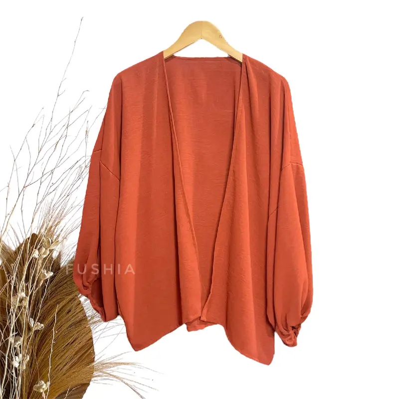 Outer Cardigan Jumbo (BB 70kg++) Lengan Balon Hari Raya Lebaran 8