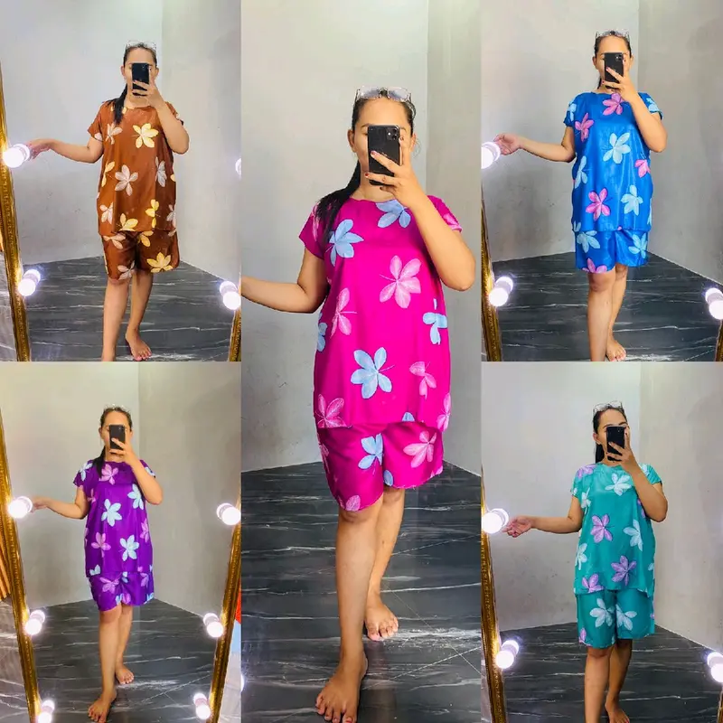 3 PCS BABYDOL PENDEK RAYON KRILL Setelan Wanita 3