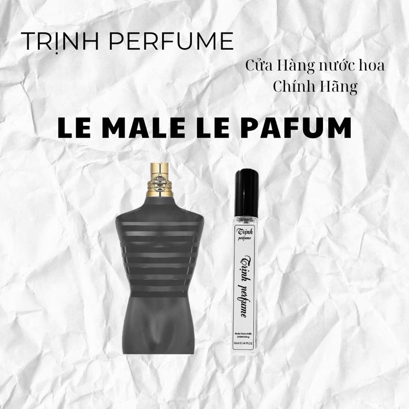 Nước Hoa 10ml Le male Le Parfum nam Perfume Cosmetic Xịt Thơm