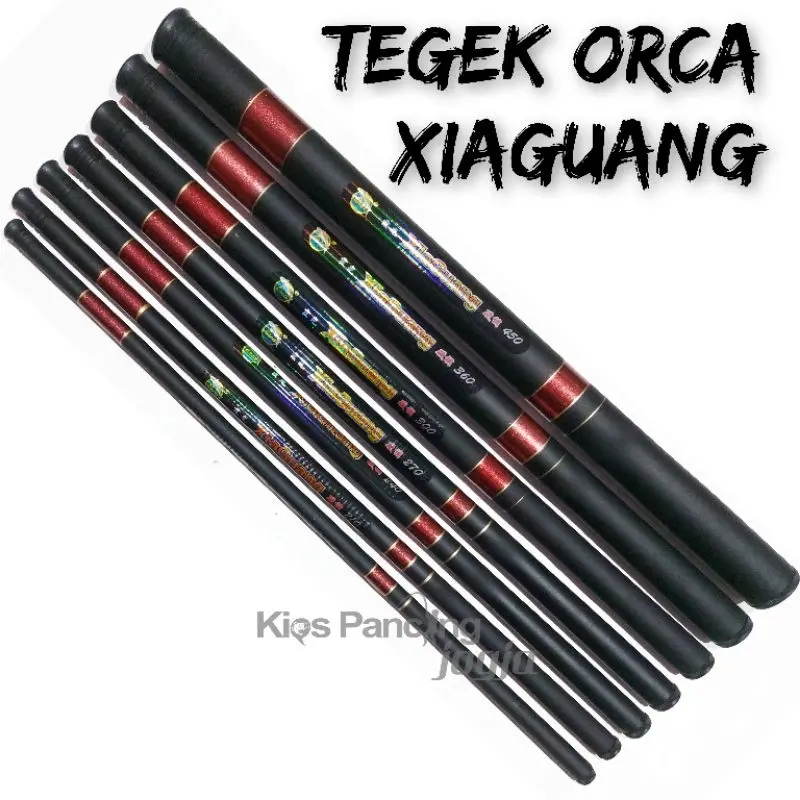 Joran Tegek Orca Xiaguang Sudah Termasuk Packing 180 210 240 270 300 360 450