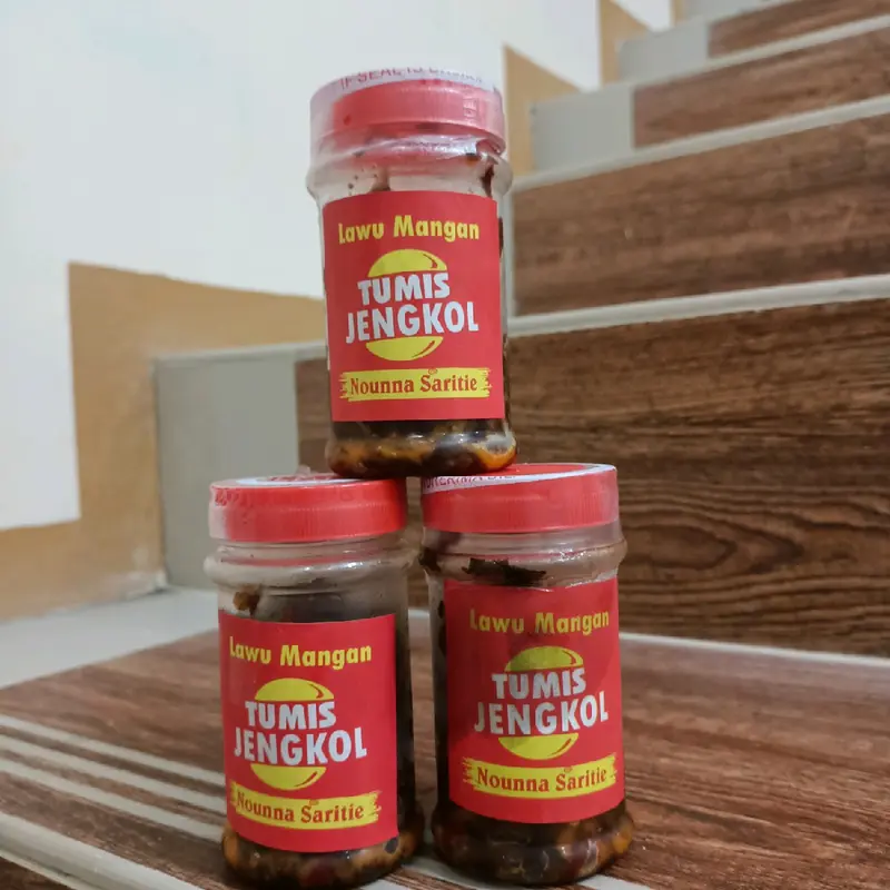 NOUNNA SARITIE, SAMBEL CUMI ENAK,TUMIS TRASI,TUMIS PEDA,TUMIS JENGKOL,COCOK BUAT TEMEN NASI DAN LAUK 3