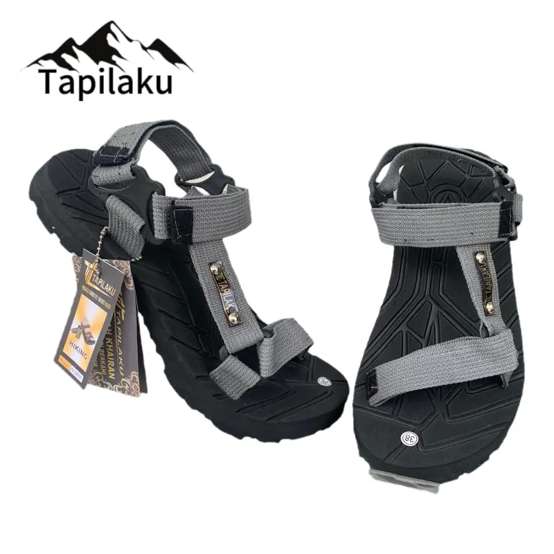 Sandal Pria Dewasa Gunung Tapilaku Tali Polos Outdoor Hiking Traveling Sport 3