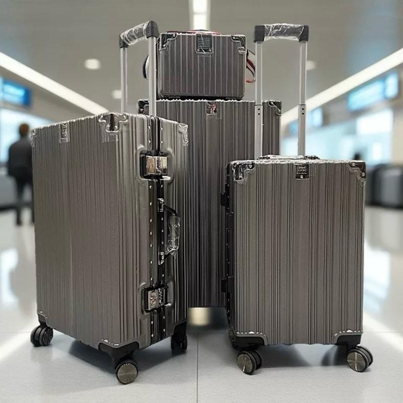  TĐ93 Size 28 COMBO Vali Trang Đoàn KHUNG NHÔM KHOÁ SẬP Hàng L1 Có Khay Đựng Cốc  RIÊNG SIZE 28 Lót 1 Ngăn Kín Dây Đai Giữ Đồ tăng diện tích đựng đồ   BH 2 NĂM LỖI 1 ĐỔI 1 trong 7 ngày Chất Liệu Nhựa PC+ABS Chịu Lực Tốt 