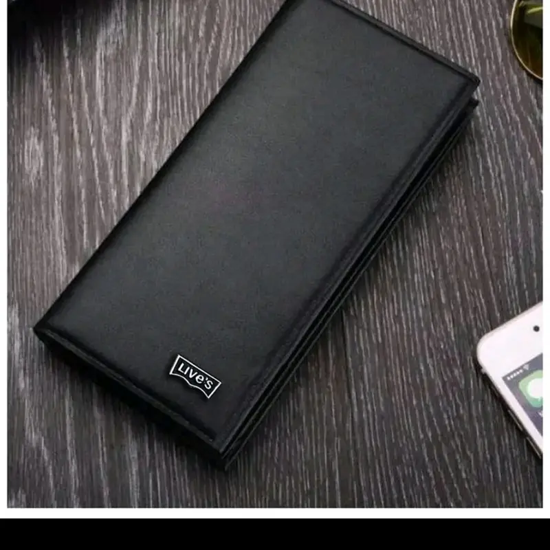 Gratis Dompet Pendek,,! Dompet Distro pria panjang,Dompet pria kulit PU Kartu Uang 3