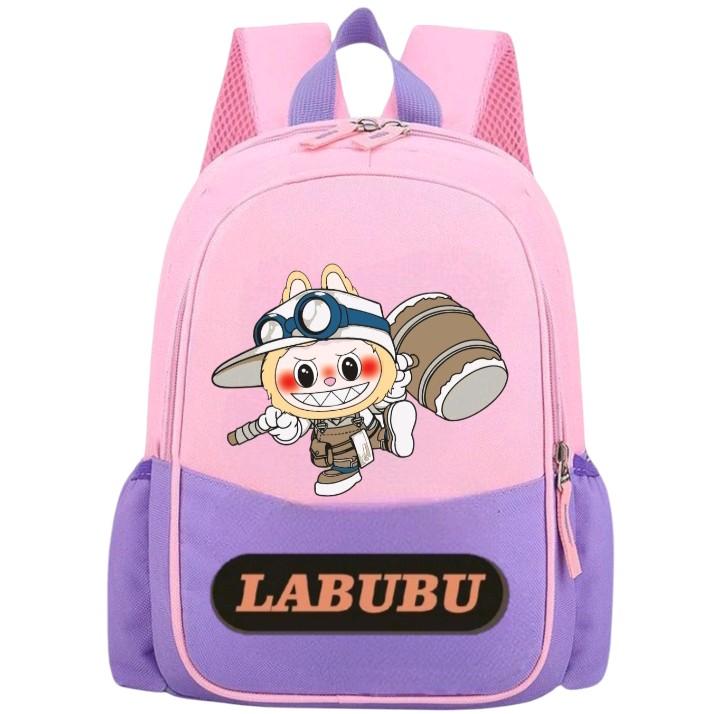 Tas Ransel Anak Paud TK SD Kelas 1 Karakter Labubu Boneka Kekinian dan Trendy - Fashion tas labu labu anak 0