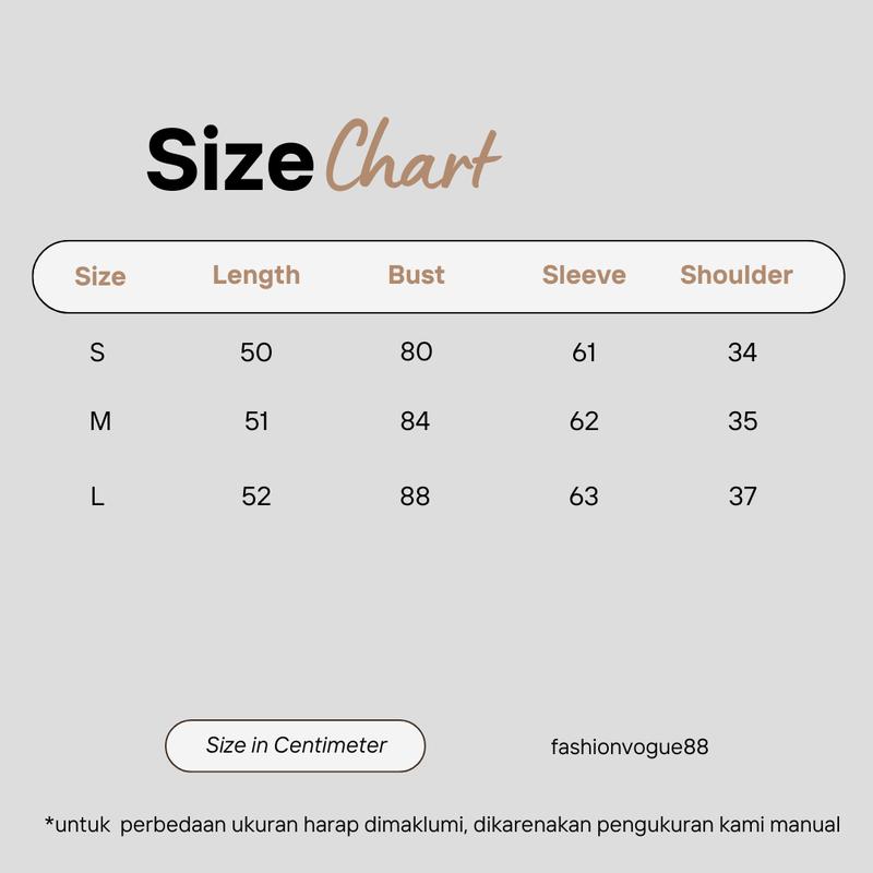 Product Introduction of fv88 - Atasan Top Wanita Slim Bodycon Basic Casual Simple Lengan Panjang Polyester Premium Tebal Lembut Size S, M, L Baju Kerja Nyaman Stretch Formal Tangan 0