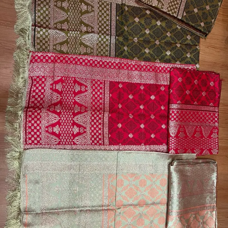songket palembang semi bunga cina 0