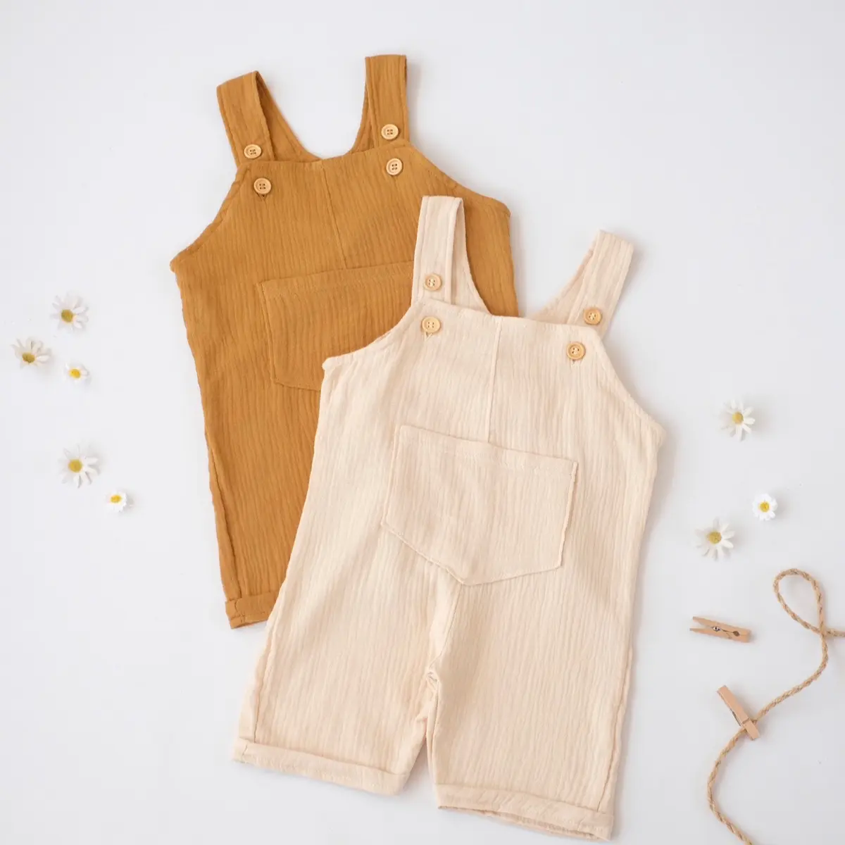 WINNIE Overall - Overall Baju Anak Bahan Cotton / Katun Muslin Usia 1-4 tahun - Dressy Bee