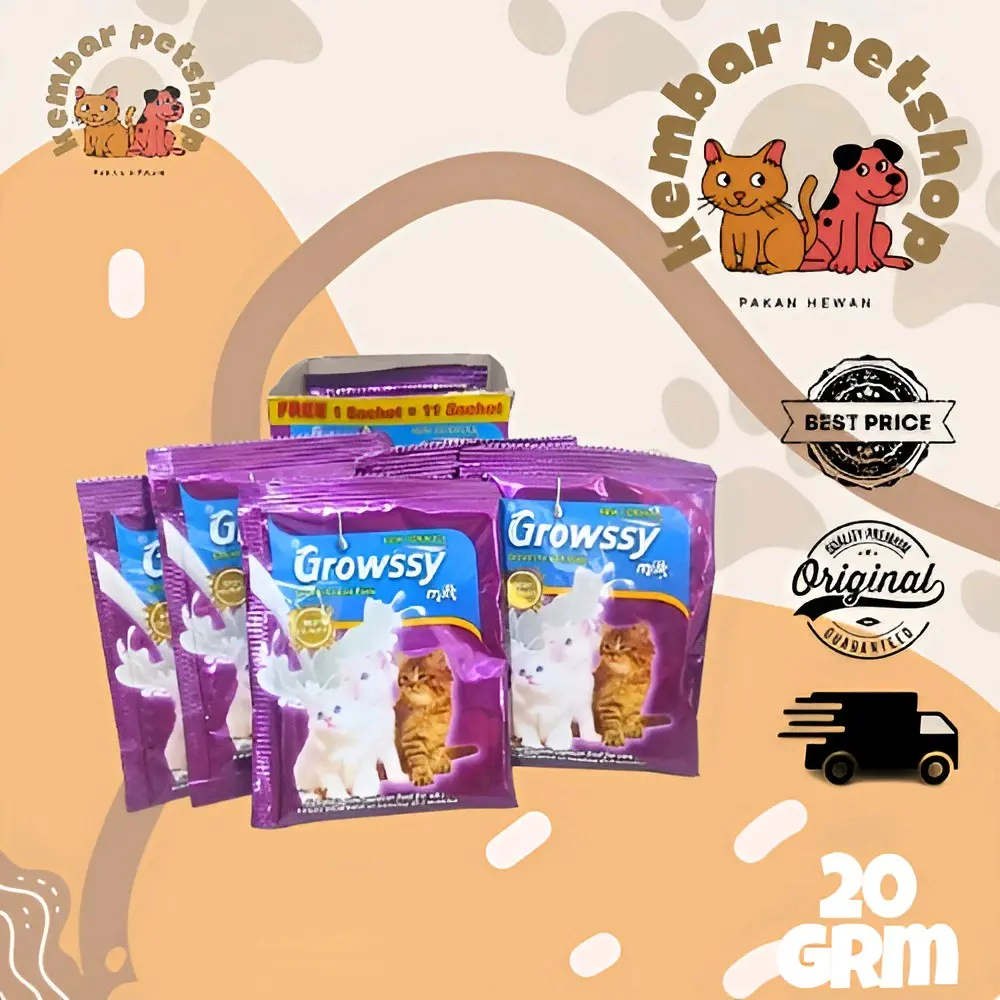 Susu kucing growsy Sachet