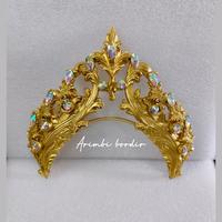 Gambar Siger Mahkota/Aksesoris Tari/Siger Tari/Karnaval/Kode A3 - Gold dari accesoristariarimbi Kab. Tasikmalaya 1 Tokopedia