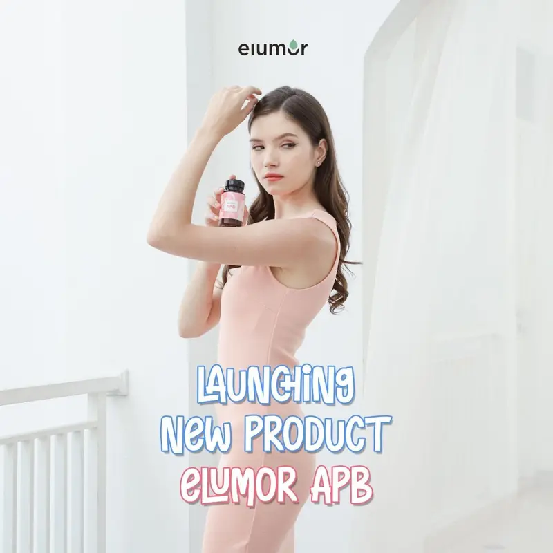 Paket 3 ELUMOR APB Isi 60pcs per 1 Botol - Mengandung Buah Garcinia Akar Bangle Minuman Bebas gula 3
