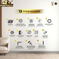 Gambar PINTU BAJA FORTRESS TYPE PRIME 150 - JABODETABEK - 01 UK dari Fortress Pintu Baja Kab. Tangerang 3 Tokopedia