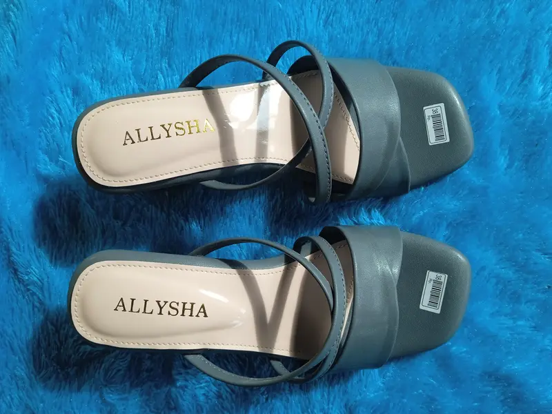 Sendal Wanita Hills hak 5cm model terbaru dengan tampilan yang lebih elegan/versi 007 Sandal 4