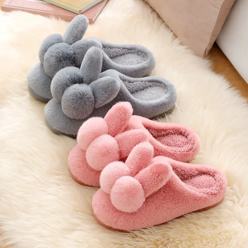 Sandal sendal Rumah Pompom / Sandal Couple Import Empuk Hangat Lucu Korean Karet Shoes sendal kaiwest