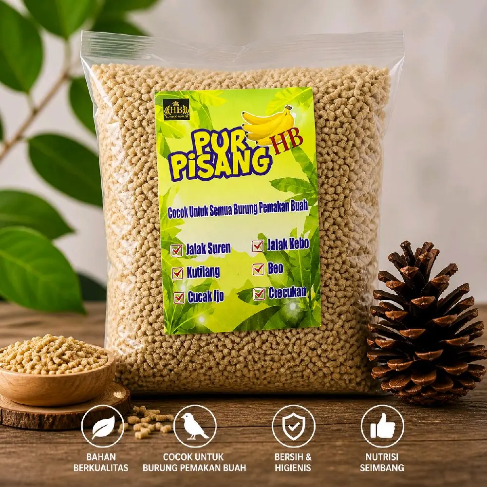 PUR BURUNG RASA PISANG KILOAN 1kg