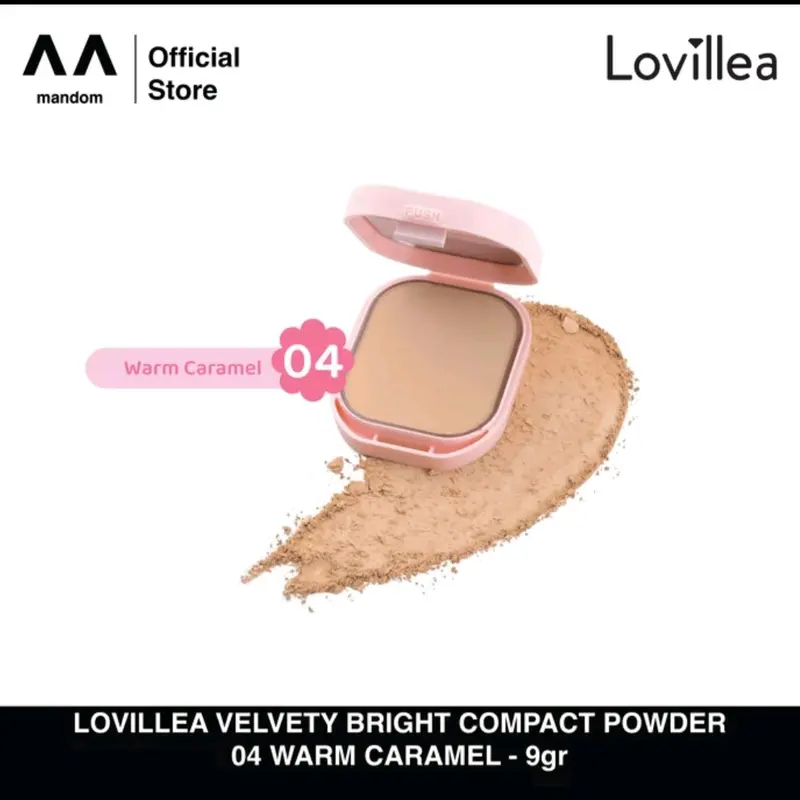LOVILLEA Velvety Bright Compact Powder 9gr 4