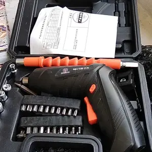 Mesin Bor Cordless Mini 4.2V dengan Baterai 18650/1500mAh & Pengisian USB 3-5 Jam - Gun Grip & Direct Grip Type - Bor Mini & Screwdriver Baterai - Mesin Bor Set 49