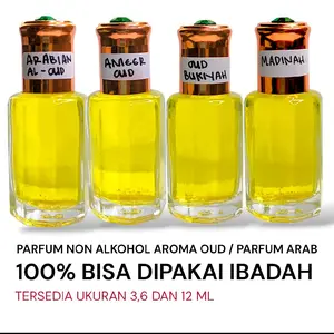 (12Ml) Parfum Non Alkohol Tahan Lama Parfum Arabic Kualitas Premium Full Bibit Parfum Tahan Lama Harga Termurah