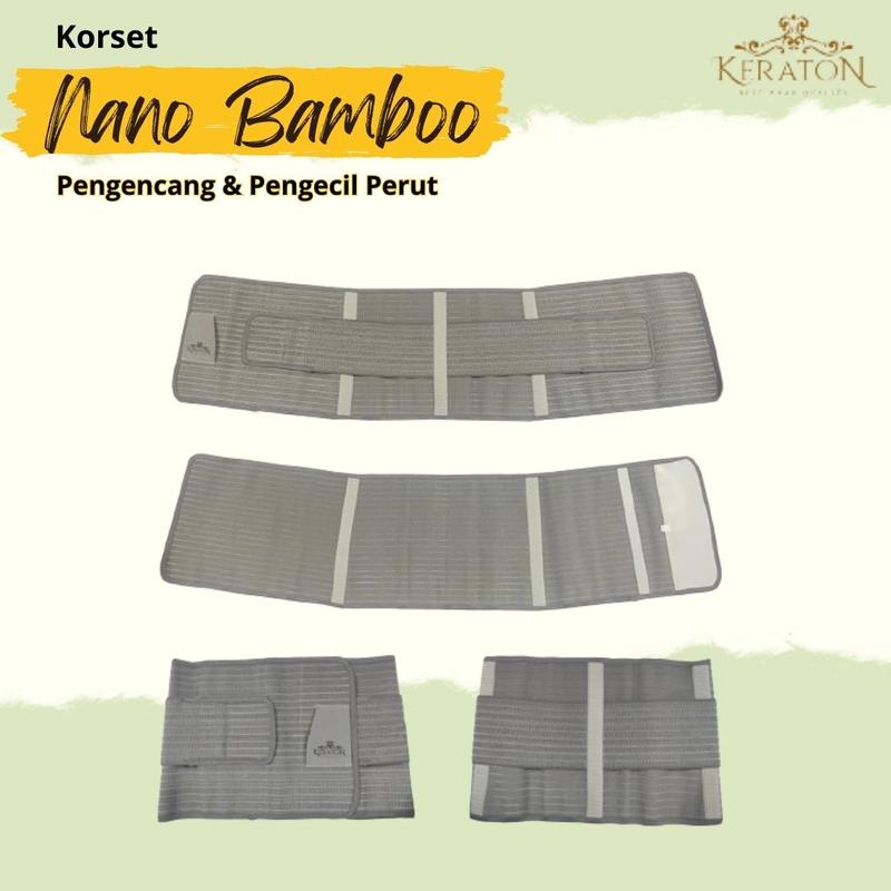 Product Introduction of KERATON Idaman hati / FAST SLIM Antibakteri & Aman untuk Caesar / Korset Pelangsing Pasca Melahirkan Nano Bamboo bukan Mamaway 15
