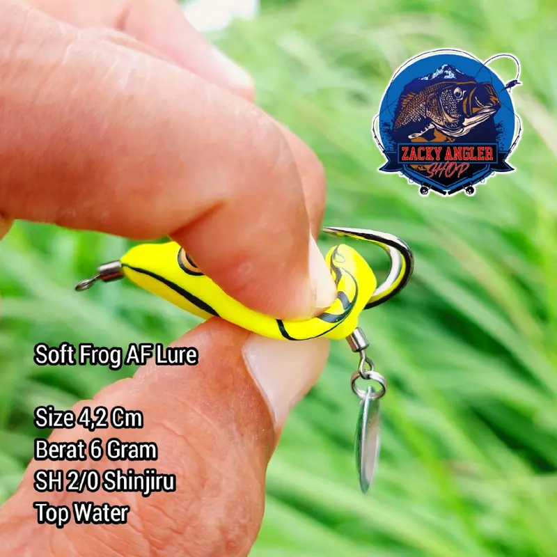 Soft Frog Af Lure 4 Cm Umpan Casting Gabus 8