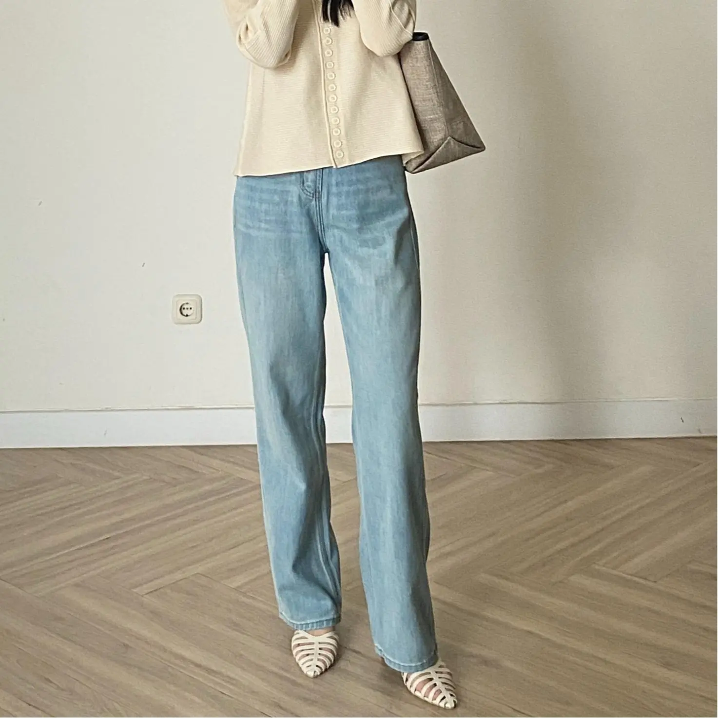 BASICSUNDAY - shilo wide leg jeans