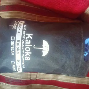 JAS HUJAN HOODIE KALOKA | Anti Air 100% | Stylish, Adem, Premium PVC Rainwear