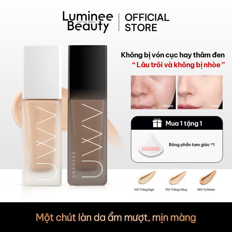  Kem nền dạng lỏng dưỡng ẩm che khuyết điểm kiểm soát dầu và lâu trôi. Phù hợp cho da dầu da khô da hỗn hợp và da nhạy cảm. B37 