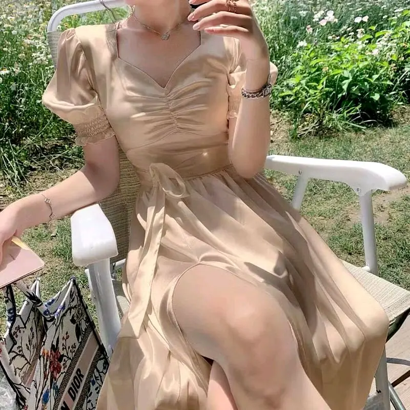 COD AUREL DRESS SABRINA WANITA SATIN KOREA STYLE  GAUN PESTA BODYCON POLOS MIDI CASUAL TERBARU DEWASA NATAL KONDANGAN CANTIK KEKINIAN ABG TERMURAH ELEGAN MEWAH REMAJA FORMAL TERLARIS  PANJANG BAJU ADEM PREMIUM Nyaman velvet Simple Pendek Kerja Mini 6
