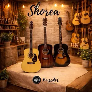 Gitar Original shorea blume-14d ET jumbo bulat