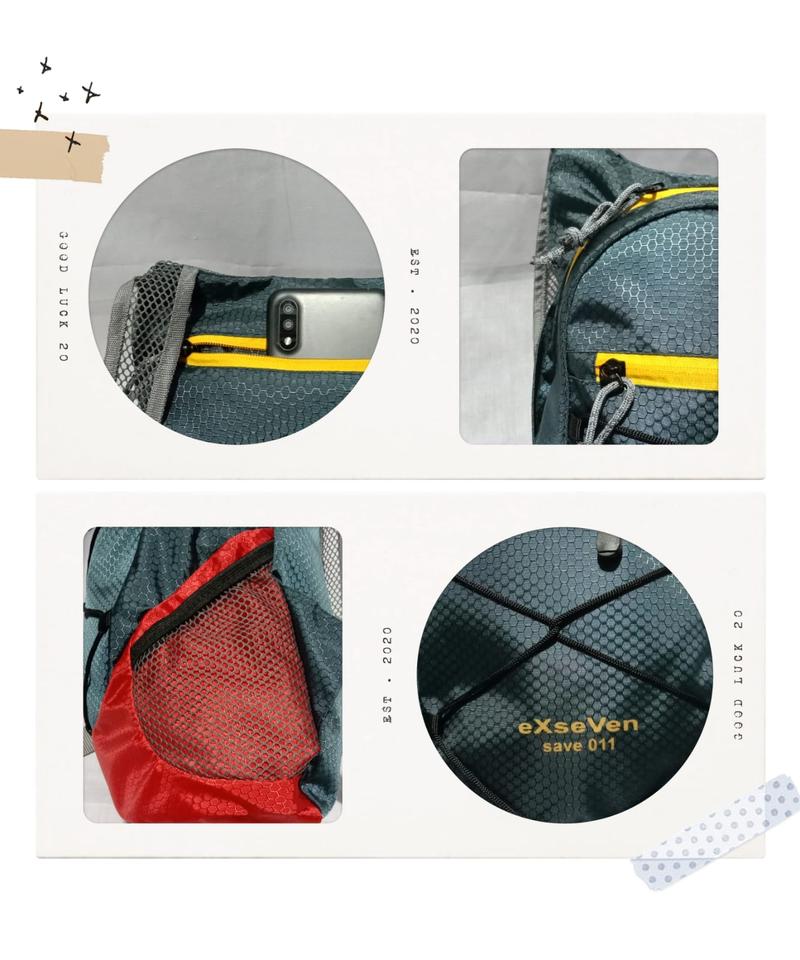 Product Introduction of Foldable backpack Realpict eXseVen tas gunung Lipat Waterproof 17L 011 ransel tas gunung  wanita hydropack mendaki tas  hiking tas tracking wanita tas  gunung 0