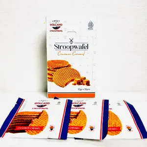 Stroopwafel isi 20pcs - Rasa Cinnamon Caramel