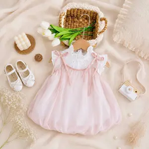 CHIARA - Overall Blouse Ballon Shimmer Mix Katbol Premium Anak Perempuan Balita Baby Newborn 0-7 Tahun Cantik - Lopika