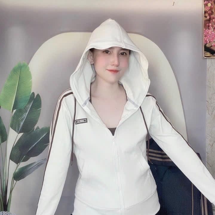 ÁO KHOÁC THUN GÂN VIỀN SỌC 6 TÚI