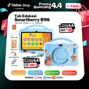 SMARTBERRY Kids Study Tab B95 / B96 - Tablet Anak Android 4/128GB 7 Inch 2 Kamera Bluetooth Wifi Layar Jernih Aman untuk Belajar dan Bermain