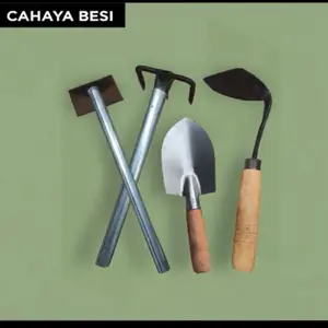 Paket berkebun lengkap 4 pcs .paket pembersih dan pencabut rumput multifungsi alat berkebun lengkap