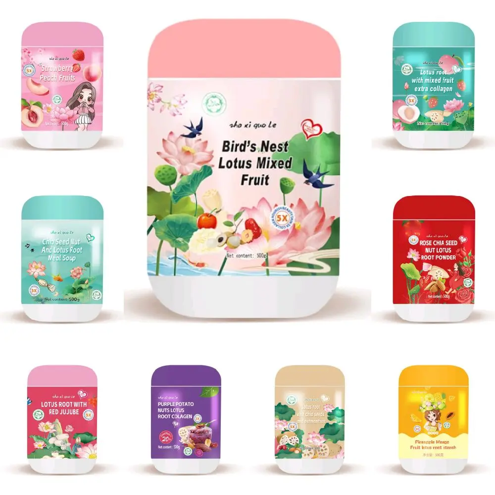 Bubuk teratai Paket hemat 3 toples (Pilih)