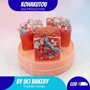 Kohaku BLOCK KOHAKUTOU isi selai pilihan Rasa varian Camilan Food Snack Permen Jepang Halal Kemasan Menarik Cocok Hadiah