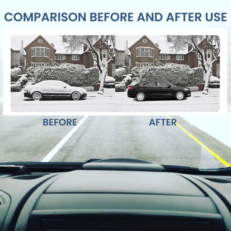 New Electro Ice Melting Deicer Solar Power Supply Winter Car Antifreeze Molecular Snow Remover Portable Air Freshener 6
