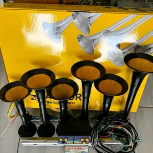 klakson Basuri 6 corong AJ HORN + modul android 176 nada viral