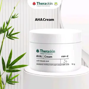 Theraskin AHA Cream Flek Hitam Pelembab Kulit Kering Perawatan Mencerahkan Memutihkan Wajah
