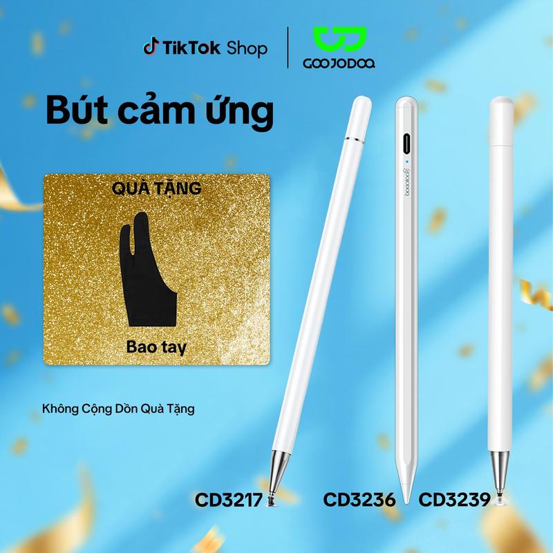 [GOOJODOQ]Bluetooth Gen 2 Bút cảm ứng đa năng Bút Stylus dành cho Android / Ipad / HUAWEI / xiaomi / oppo pad Phụ Kiện